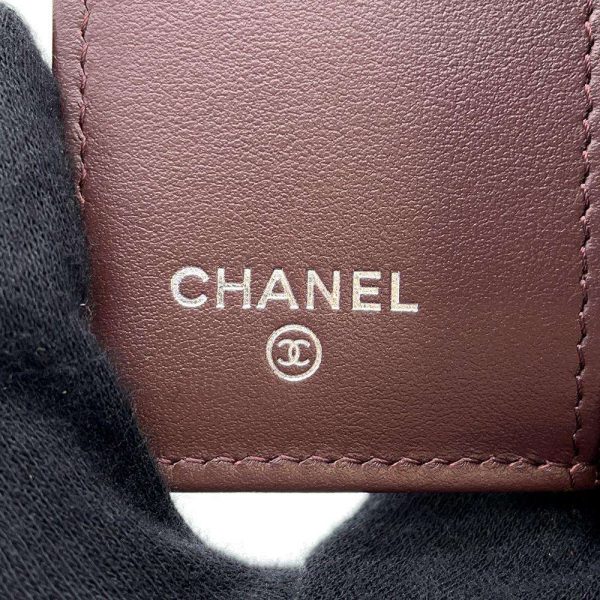 9389489 07 CHANEL Small Flap Wallet Matelasse Cocomark Black