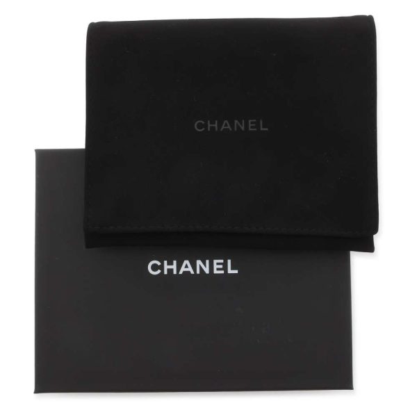 9389489 09 CHANEL Small Flap Wallet Matelasse Cocomark Black