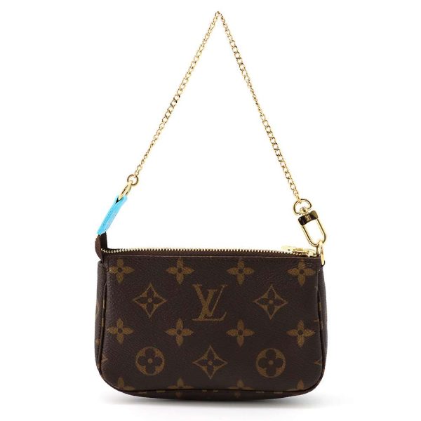 9391208 03 Louis Vuitton Pouch Monogram Vivienne Mini Accessoire Blue