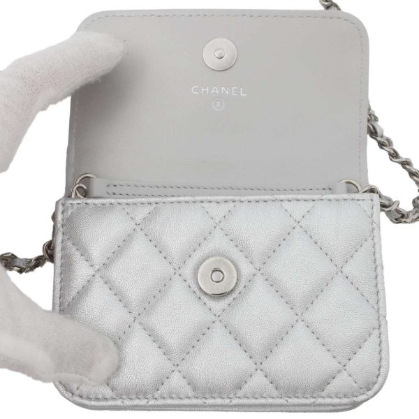 9393875 07 CHANEL Star Chain Shoulder Bag Cocomark Lambskin Mini Bag