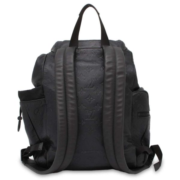 9394612 03 Louis Vuitton Discovery Backpack Rucksack Monogram Shadow Black