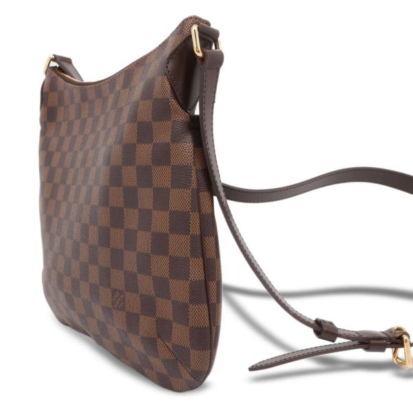 9394674 02 Louis Vuitton Bloomsbury PM Shoulder Bag Damier Ebene Brown