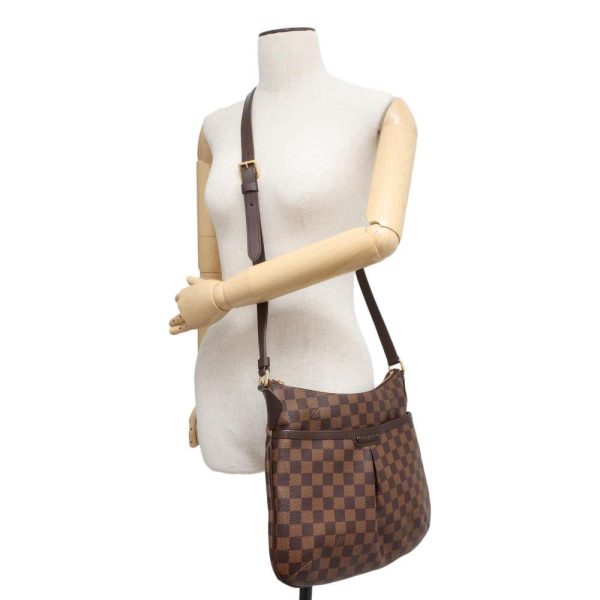 9394674 05 Louis Vuitton Bloomsbury PM Shoulder Bag Damier Ebene Brown