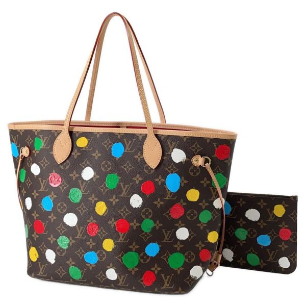 9394728 01 Louis Vuitton Painted Dots Tote Bag Monogram Brown