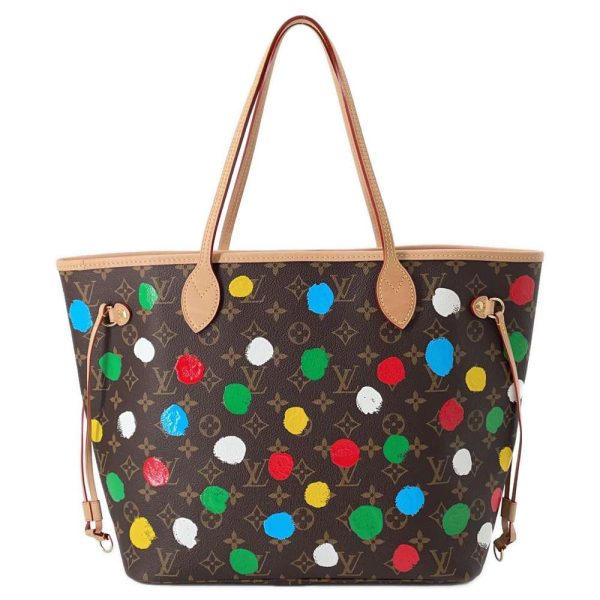 9394728 03 Louis Vuitton Painted Dots Tote Bag Monogram Brown