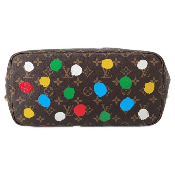 9394728 04 Louis Vuitton Painted Dots Tote Bag Monogram Brown