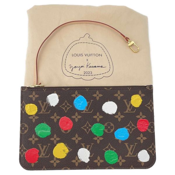 9394728 13 Louis Vuitton Painted Dots Tote Bag Monogram Brown