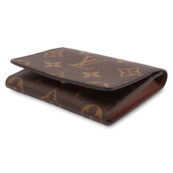 9394872 02 Louis Vuitton Unvelop Carte de Visite Card Case Monogram Brown