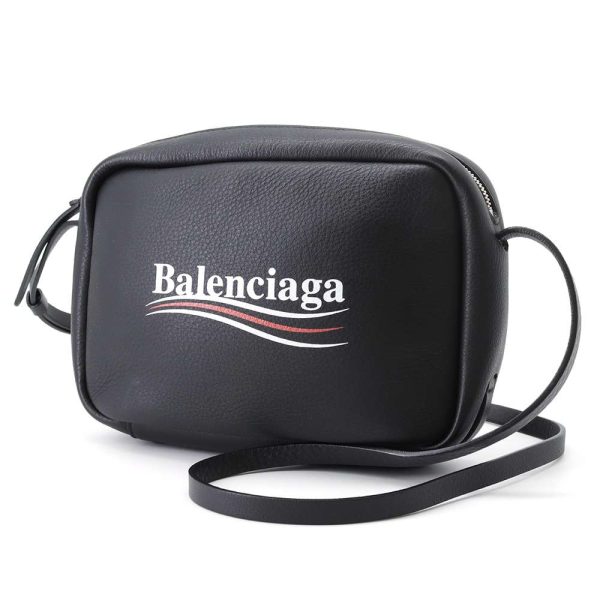 9395183 01 Balenciaga Everyday Camera Bag Black