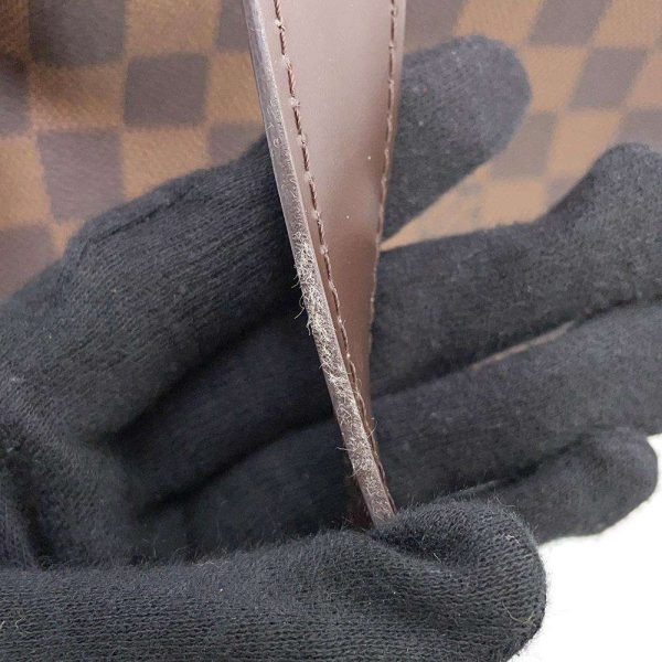 9396418 09 Louis Vuitton Hampstead PM Tote Bag Damier Ebene Brown