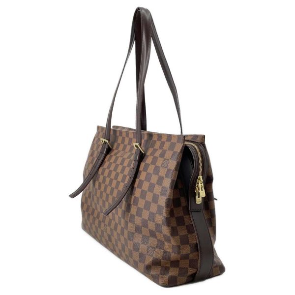 9397415 02 Louis Vuitton Chelsea Shoulder Bag Damier Ebene Brown