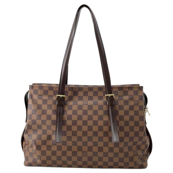 9397415 03 Louis Vuitton Chelsea Shoulder Bag Damier Ebene Brown