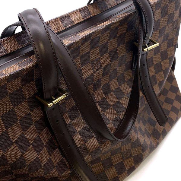 9397415 12 Louis Vuitton Chelsea Shoulder Bag Damier Ebene Brown