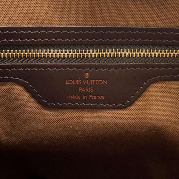 9397415 15 Louis Vuitton Chelsea Shoulder Bag Damier Ebene Brown