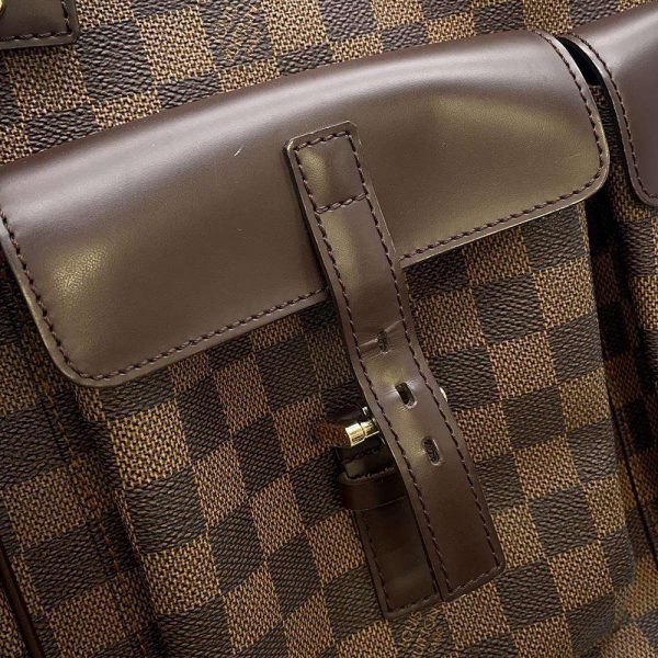 9397453 09 Louis Vuitton Uzes Tote Bag Damier Ebene Brown