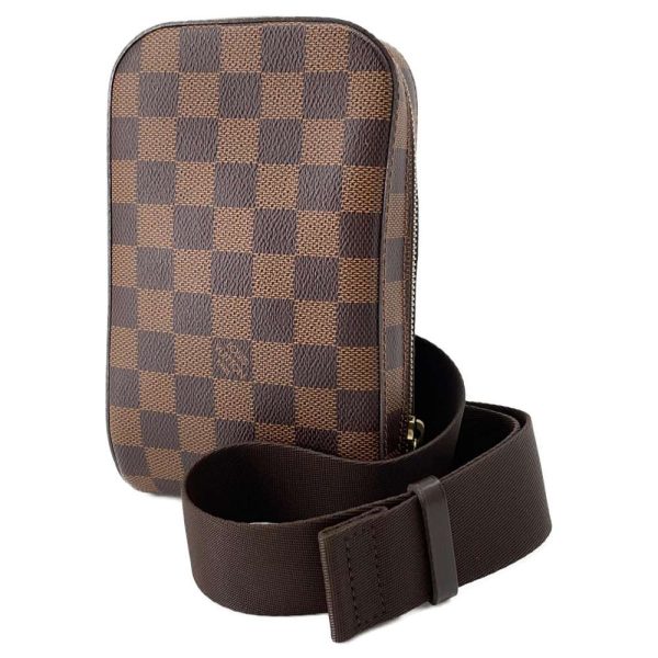 9397460 01 Louis Vuitton Jeronimos Body Bag Damier Ebene Brown