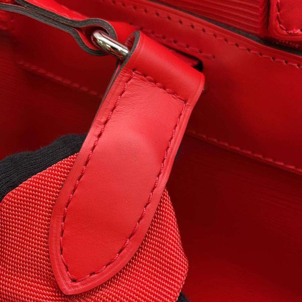 9397576 07 Louis Vuitton Christopher Rucksack Epi Supreme Red