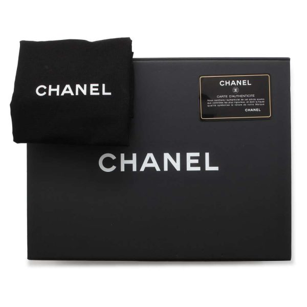 9398849 19 CHANEL Chain Bag Matelasse Coco Mark Lambskin Bag Black