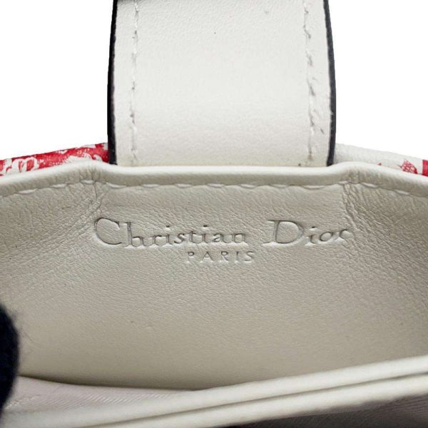 9398948 09 Christian Dior Card Case Floral Wallet Floral Pattern