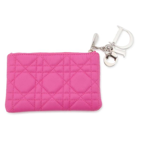 9398962 03 Christian Dior Cannage Lambskin Coin Case Pouch