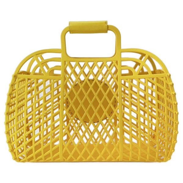 9402003 03 Fendi Basket Medium Handbag Mesh Bag