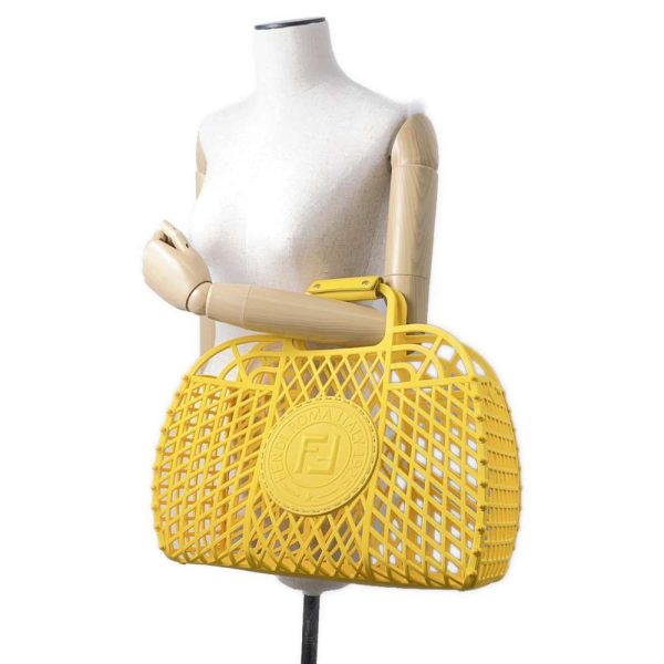 9402003 05 Fendi Basket Medium Handbag Mesh Bag