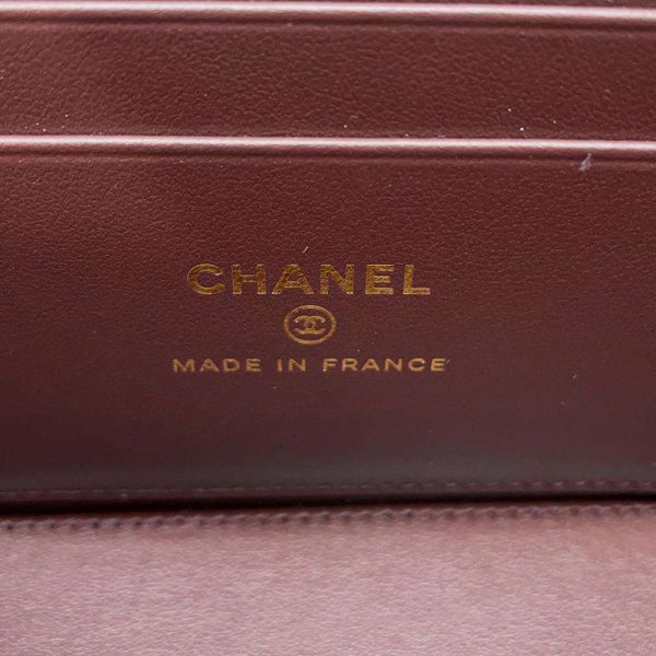 9415454 10 CHANEL Chain Shoulder Bag Vanity Case Cocomark Matelasse Caviar Skin AP1341 Black