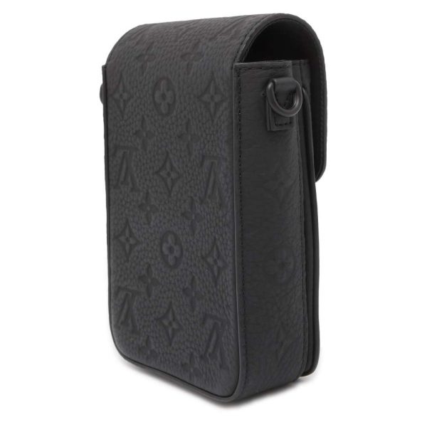 9422339 02 Louis Vuitton S Lock Vertical Wallet Wearable Wallet Black