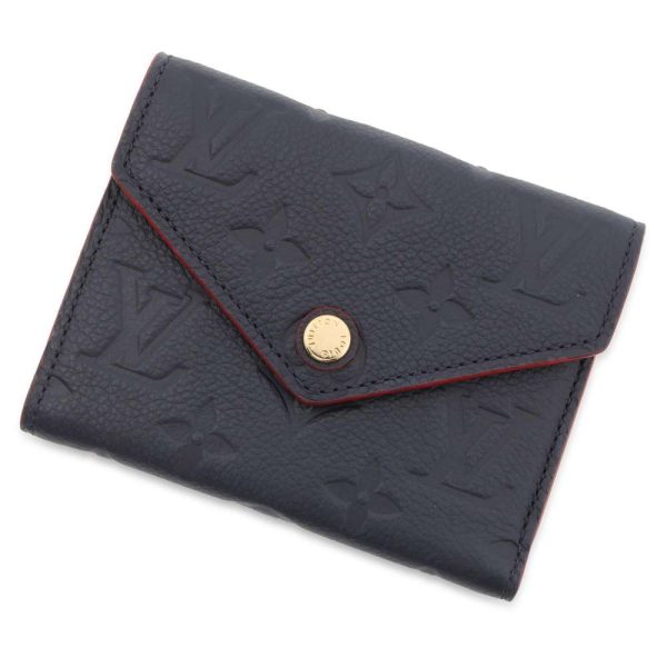 9423589 01 Louis Vuitton Portefeuille Victorine Trifold Wallet Empreinte Black