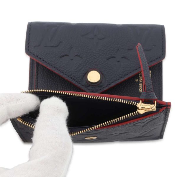 9423589 06 Louis Vuitton Portefeuille Victorine Trifold Wallet Empreinte Black