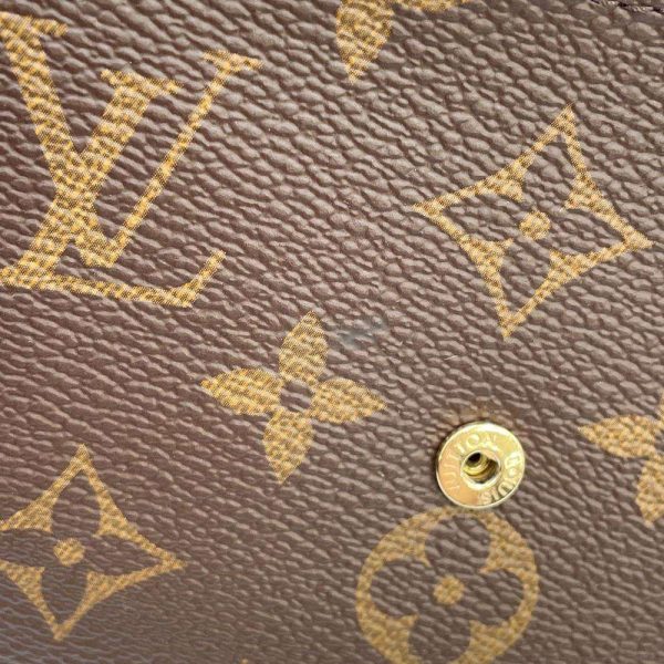 9426641 12 Louis Vuitton Portefeuille Arianne Trifold Wallet Monogram Brown