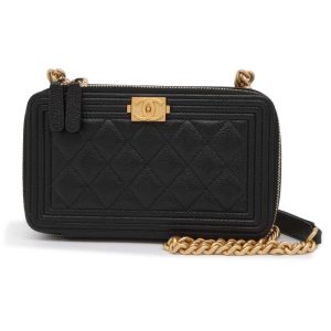 9427044 01 Louis Vuitton Claire Wallet Monogram Empreinte Black