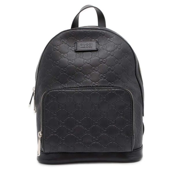 9427075 01 Gucci Guccisima GG Backpack Black