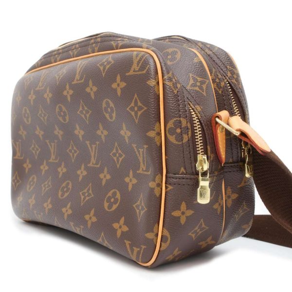 9427785 02 Louis Vuitton Reporter PM Shoulder Bag Monogram Brown