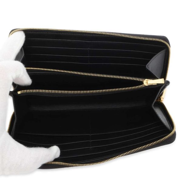 9429253 04 Celine long Triomphe large zip wallet round zipper