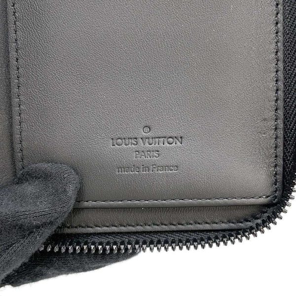 9429291 11 Louis Vuitton Zippy Wallet Vertical Long Wallet Aerogram Leather Black