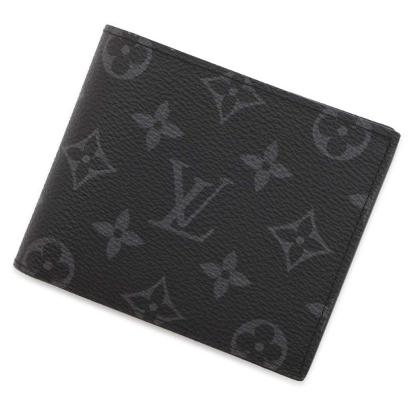 9429338 01 Louis Vuitton Portefeuil Marco NM Bifold Wallet Eclipse Black