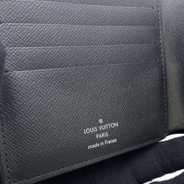 9429338 08 Louis Vuitton Portefeuil Marco NM Bifold Wallet Eclipse Black