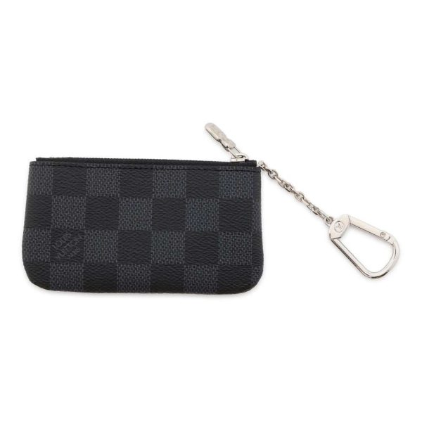 9429369 03 Louis Vuitton Coin Case Damier Graphite Pochette Black