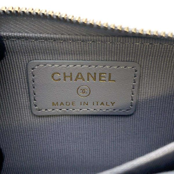 9430945 11 Chanel Coin Case Zip Coin Caviar Skin Black