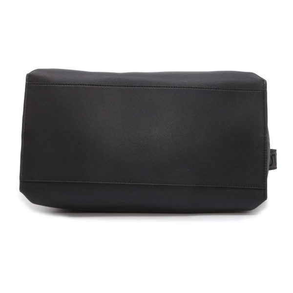 9431126 03 LOEWE Cubby Calf Shoulder Bag Black