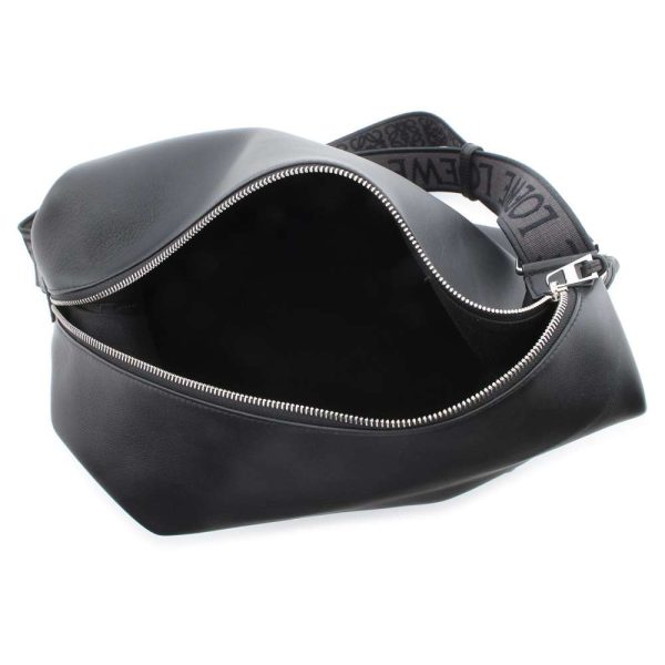 9431126 05 LOEWE Cubby Calf Shoulder Bag Black