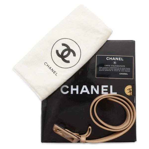 9432321 18 CHANEL Waist Bag Matelasse Coco Mark Lambskin Body Bag