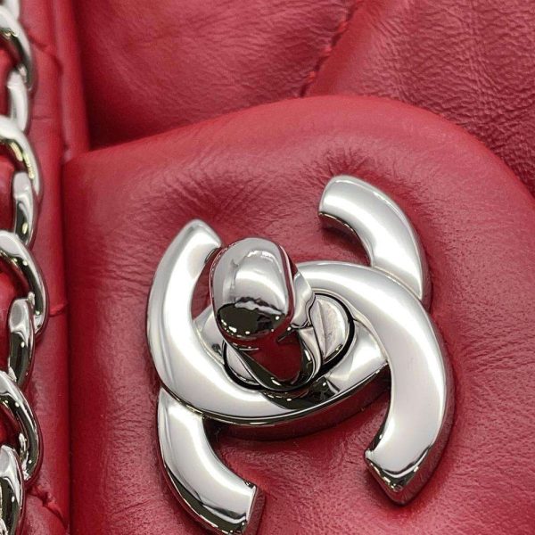 9433632 08 CHANEL Chain Bag Matelasse Coco Mark Chain Around Calf Leather