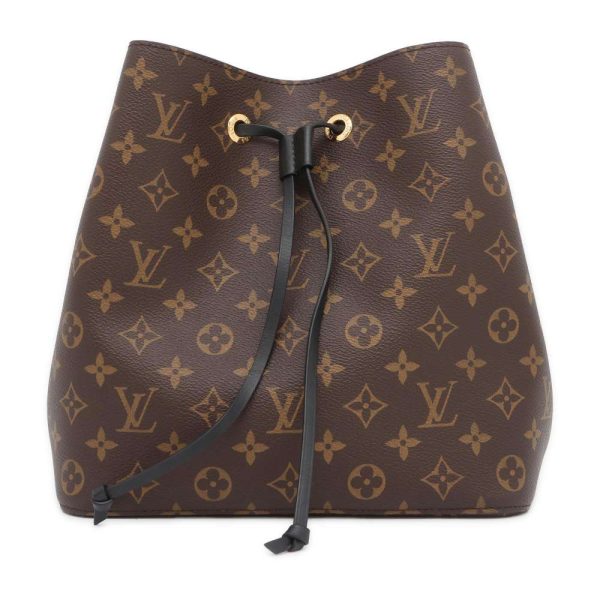 9434899 01 Louis Vuitton Neonoe Shoulder Bag Monogram Black