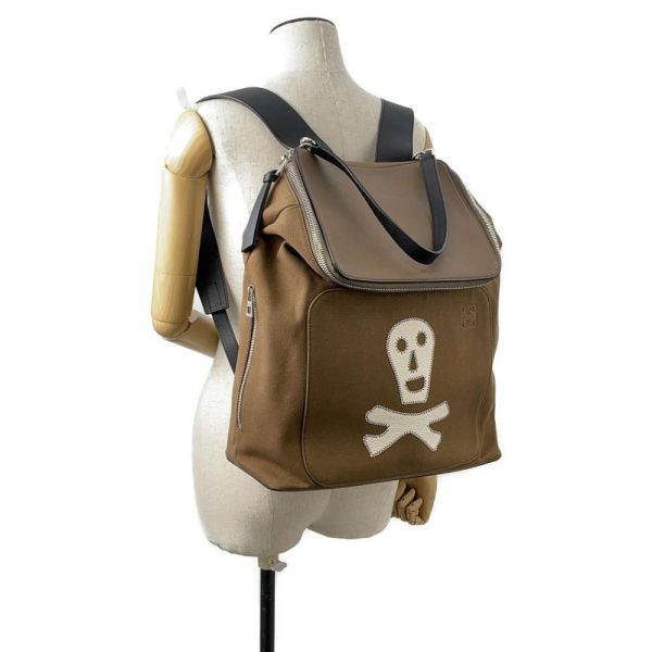 9434943 04 LOEWE Goya Skull Backpack