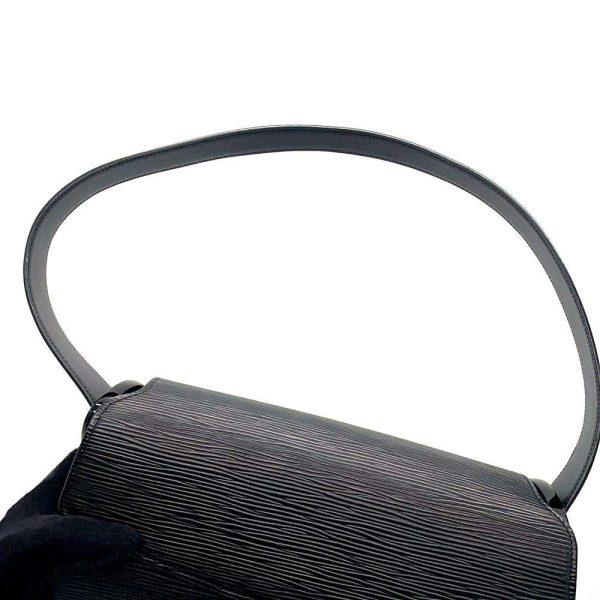 9437692 12 Louis Vuitton Nocturne PM Shoulder Bag Epi Black