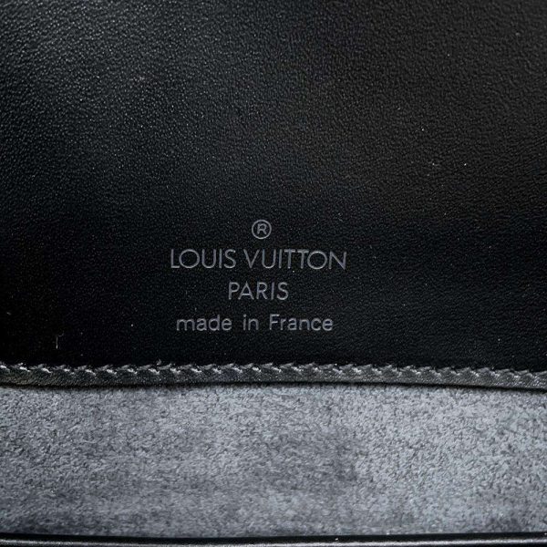 9437692 16 Louis Vuitton Nocturne PM Shoulder Bag Epi Black