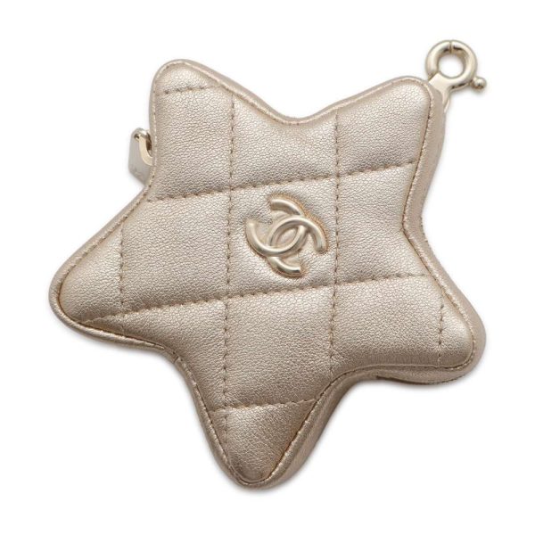 9437937 01 CHANEL CocoMark Matelasse Star Mini Pouch Accessory Case