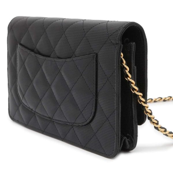 9441255 02 CHANEL Chain Wallet Matelasse Coco Mark Wallet Bag